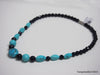 Natural turquoise necklace 14 inches