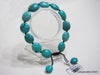 Natural pure turquoise beads bracele