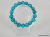 Natural pure turquoise beads bracelet 5.5 inches