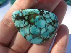 Natural blue turquoise cabochon 10.2 grams