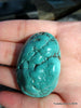 Blue Turquoise GuanYin Pendant 17.0 grams