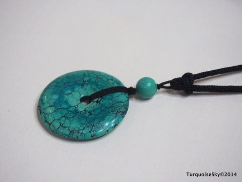 Natural turquoise necklace 17 grams