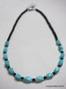 Natural turquoise necklace 17 inches