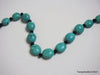 Natural turquoise necklace 19 inches