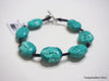 Natural turquoise bracelet 8.2 inches