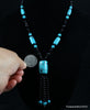 Natural turquoise necklace 28 inches
