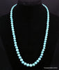 Natural turquoise necklace 19.6  inches