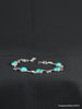 Natural turquoise bracelet 7.4 inches