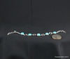 Natural turquoise bracelet 7 inches