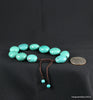 Natural turquoise bracelet 7.2 inches